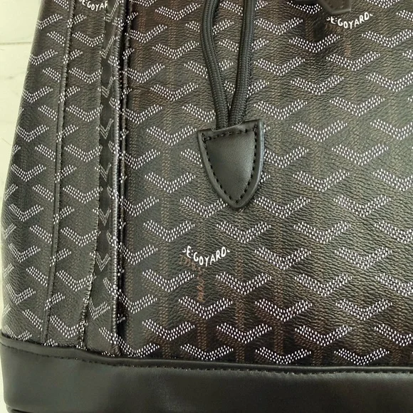 Off-Brand Black Pattern Backpack - Picture 5 of 10
